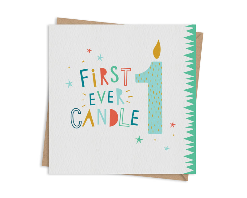 digitally drawn and hand finished boy's birthday card