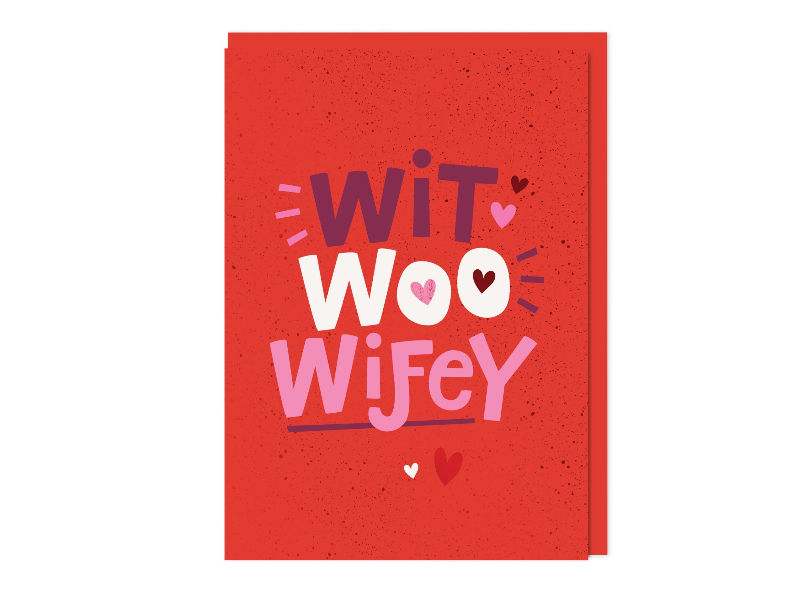 Wit Woo Wifey - Love - Anniversary Card