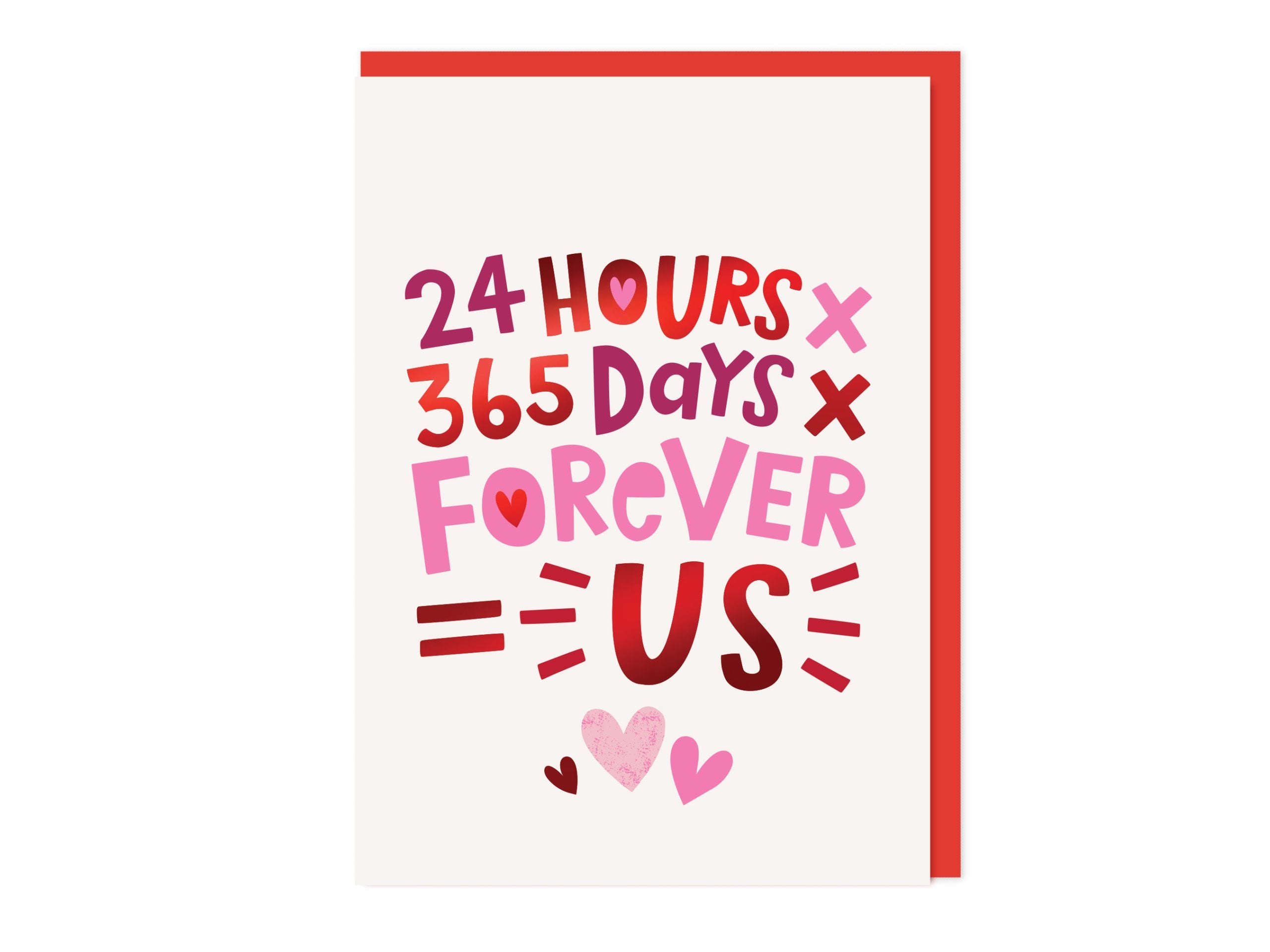 Forever US - Love - Anniversary Card