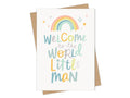 Welcome to the World Little Man - New Baby Card