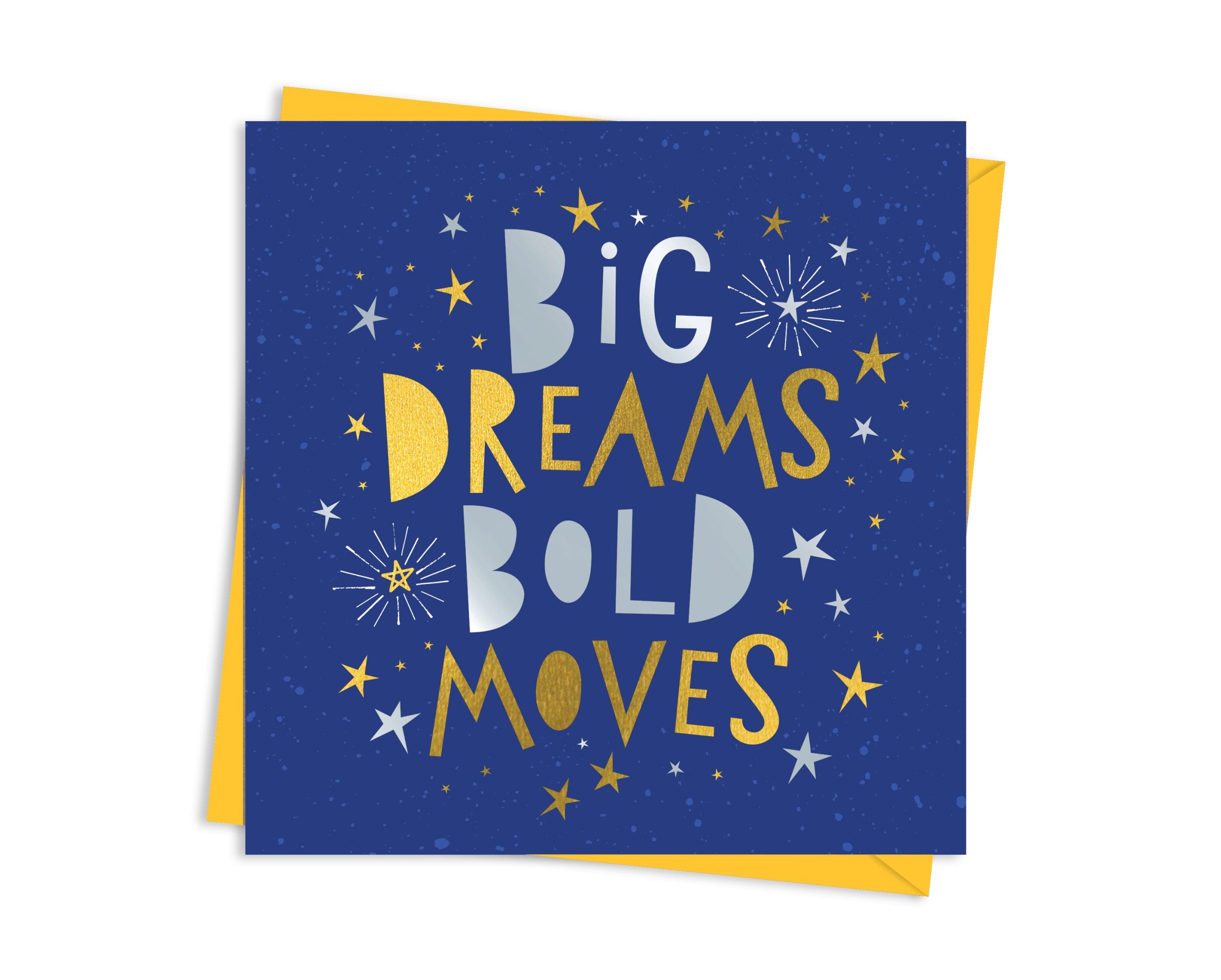 Big Dreams Bold Moves - Good Luck Card