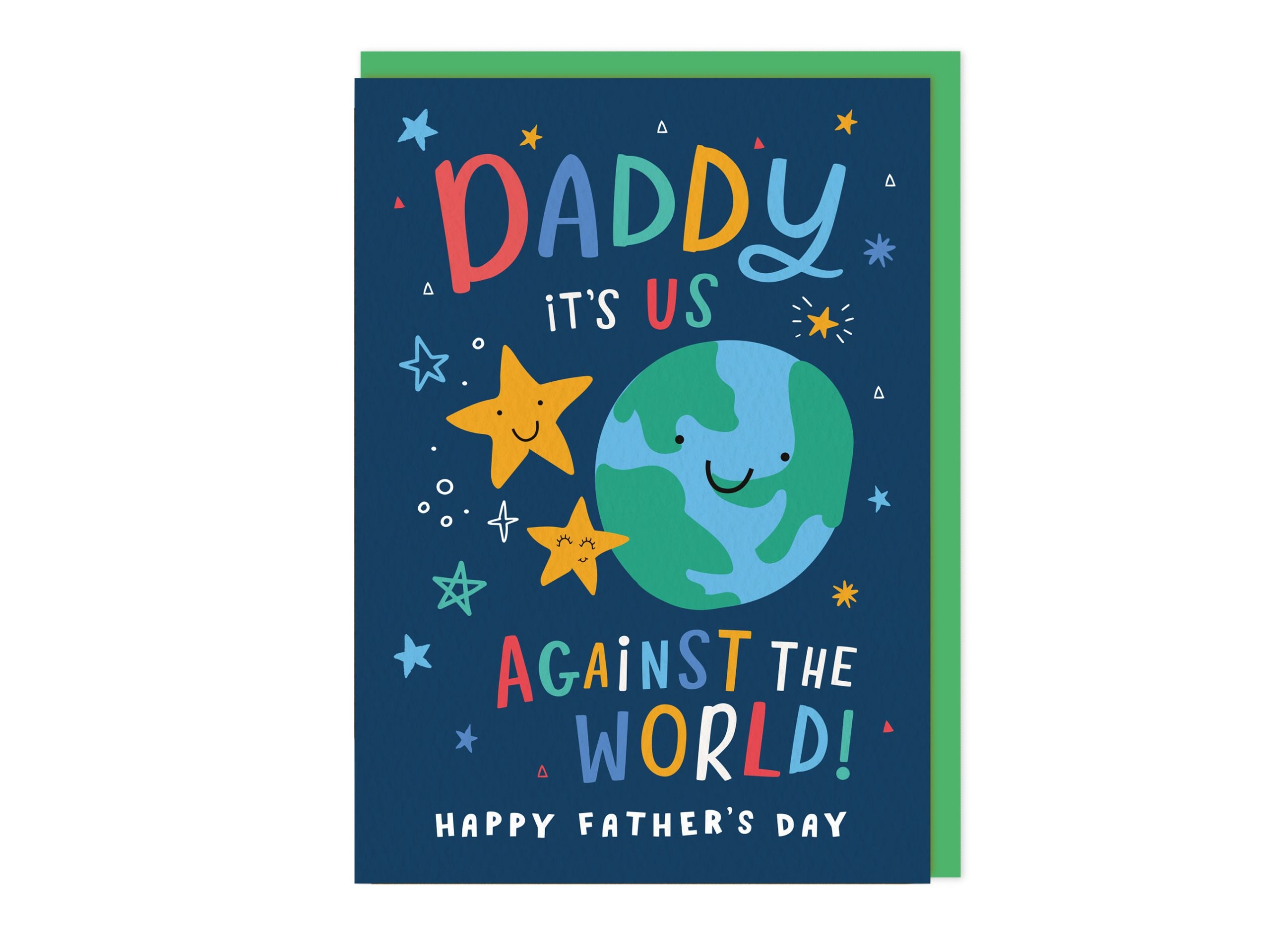 Daddy Us Against The World - Father's Day Card