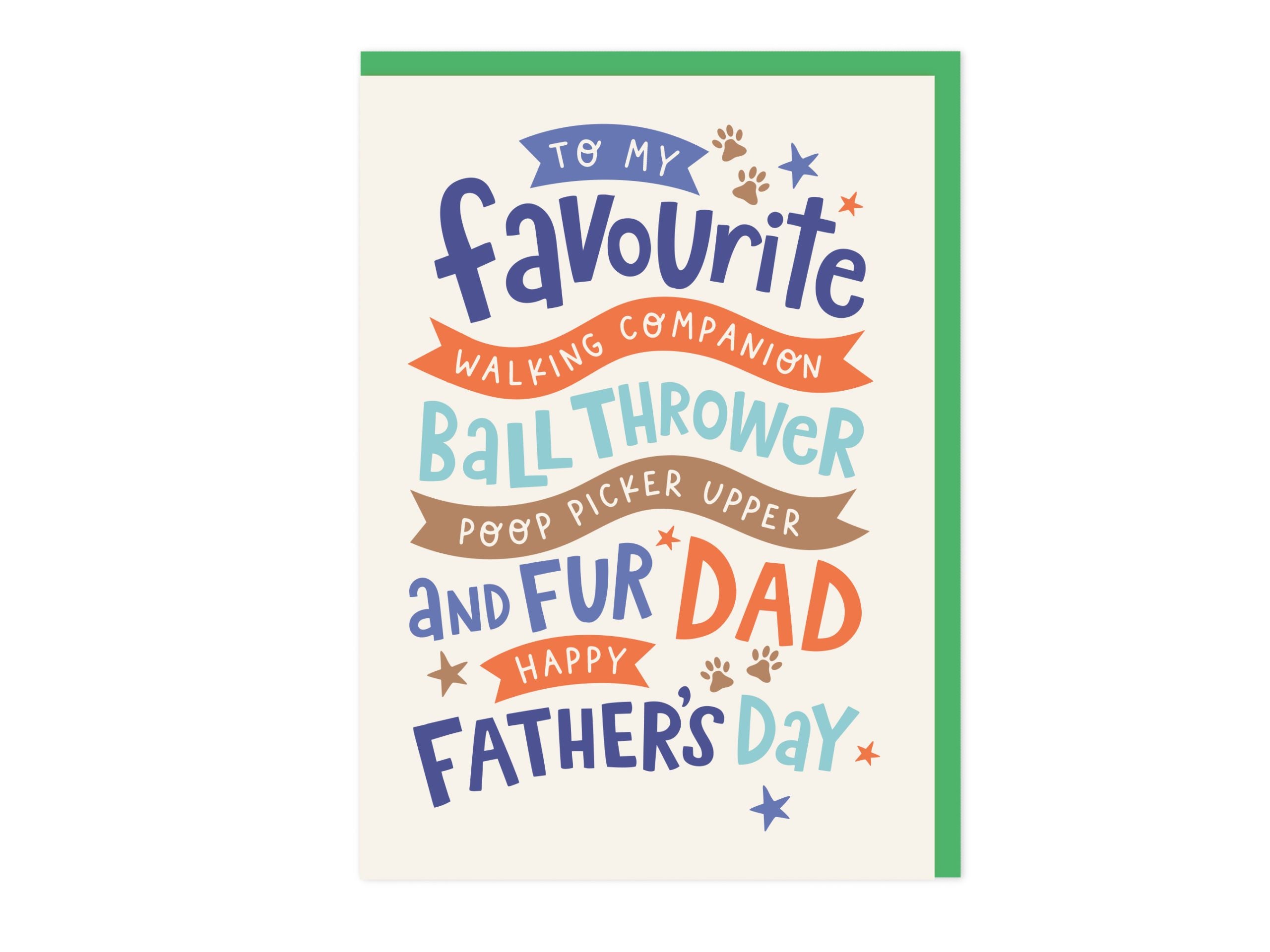 Fur Dad  - From the Dog Father’s Day Card