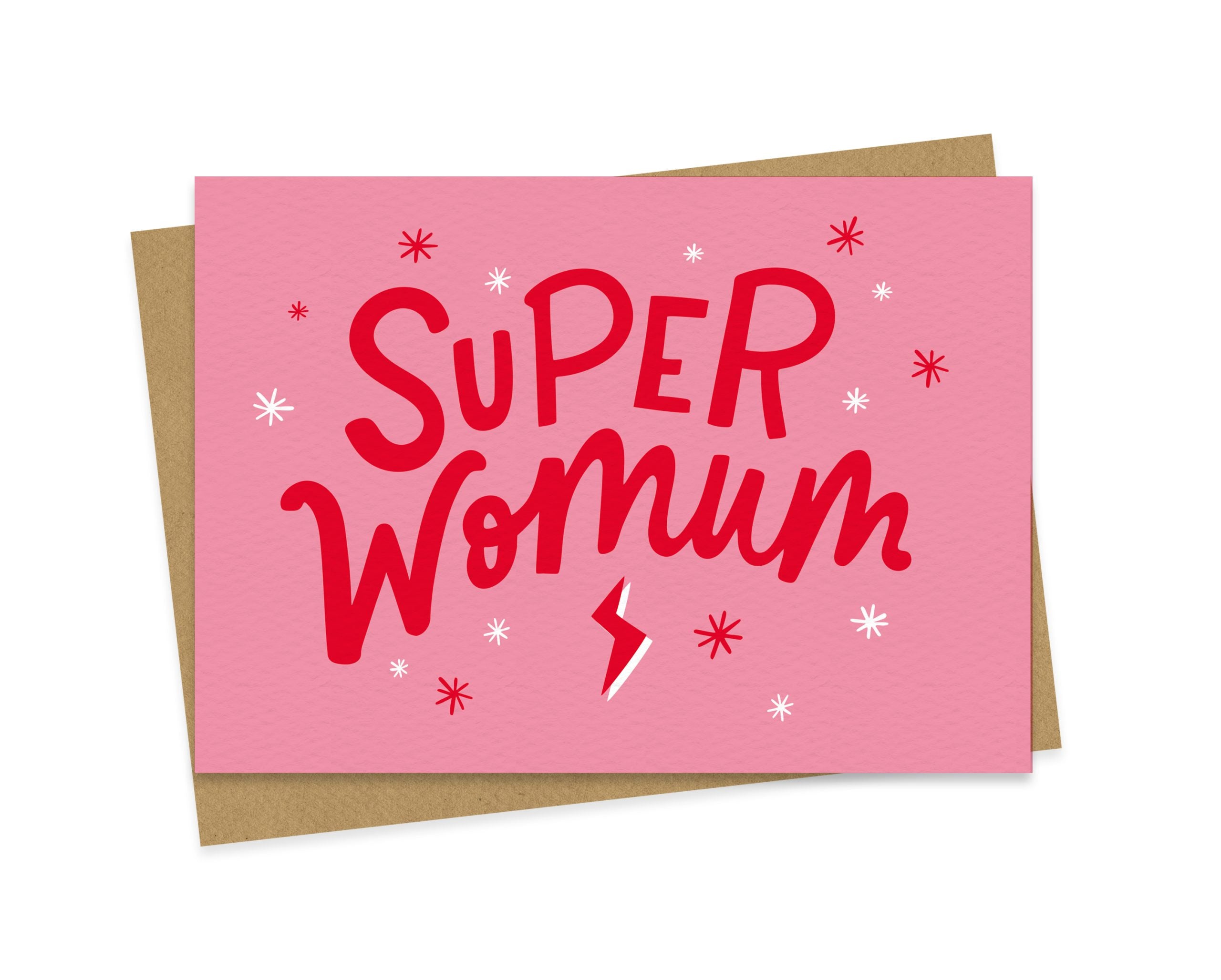 Super Womum - Empowering Mum Card