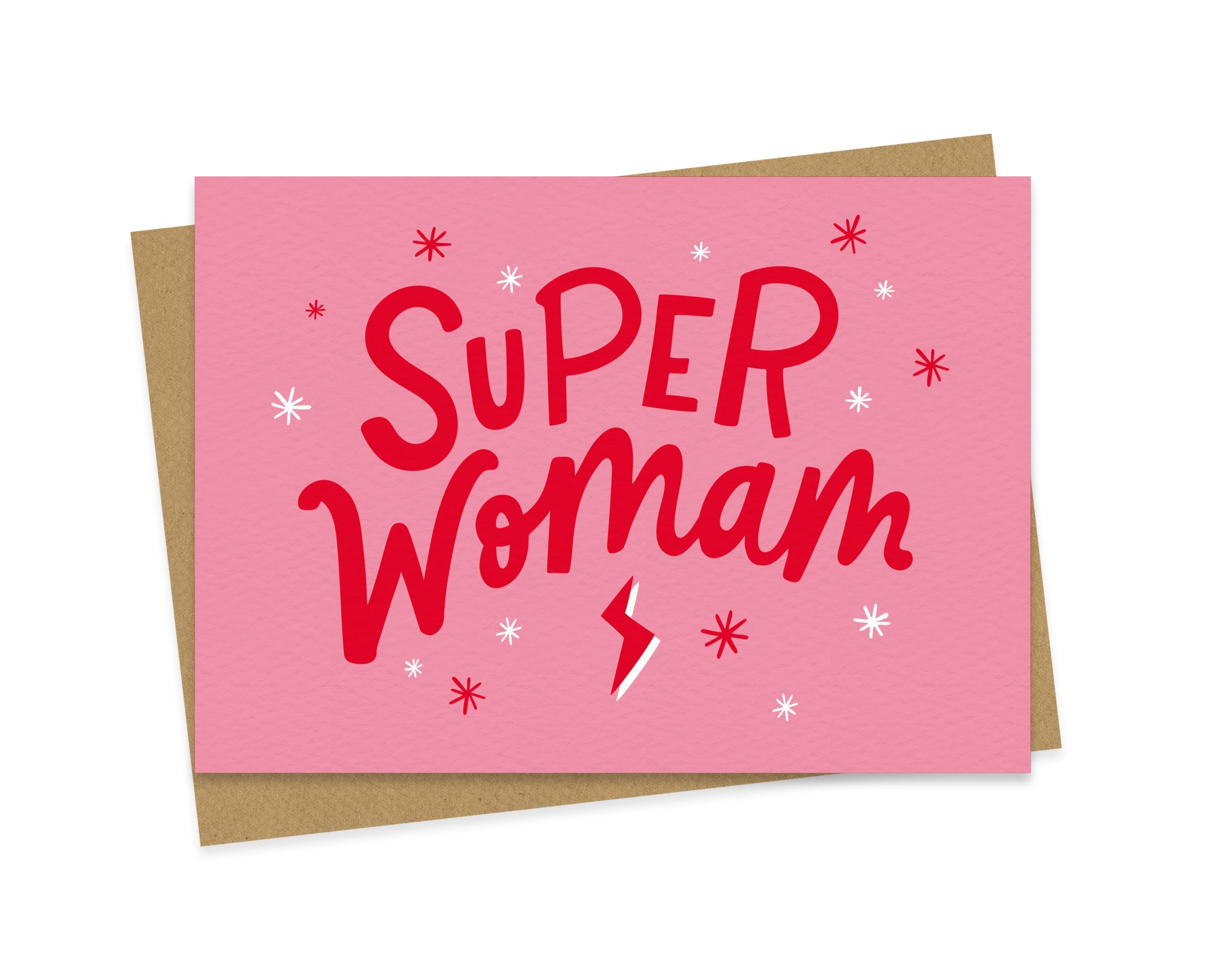 Super Womam - Empowering Mam Card