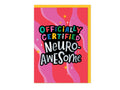 Officially  Neuro-Awesome - Neurodiversity Card