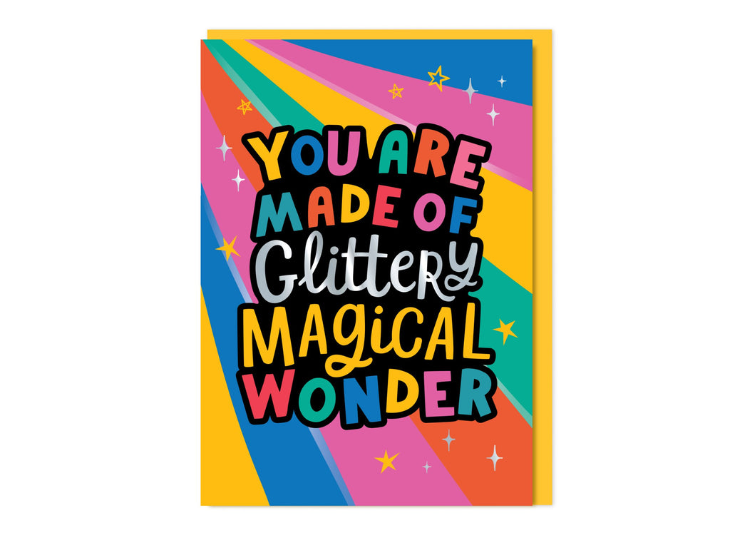 Glittery Magical Wonder - Neurodiversity Card