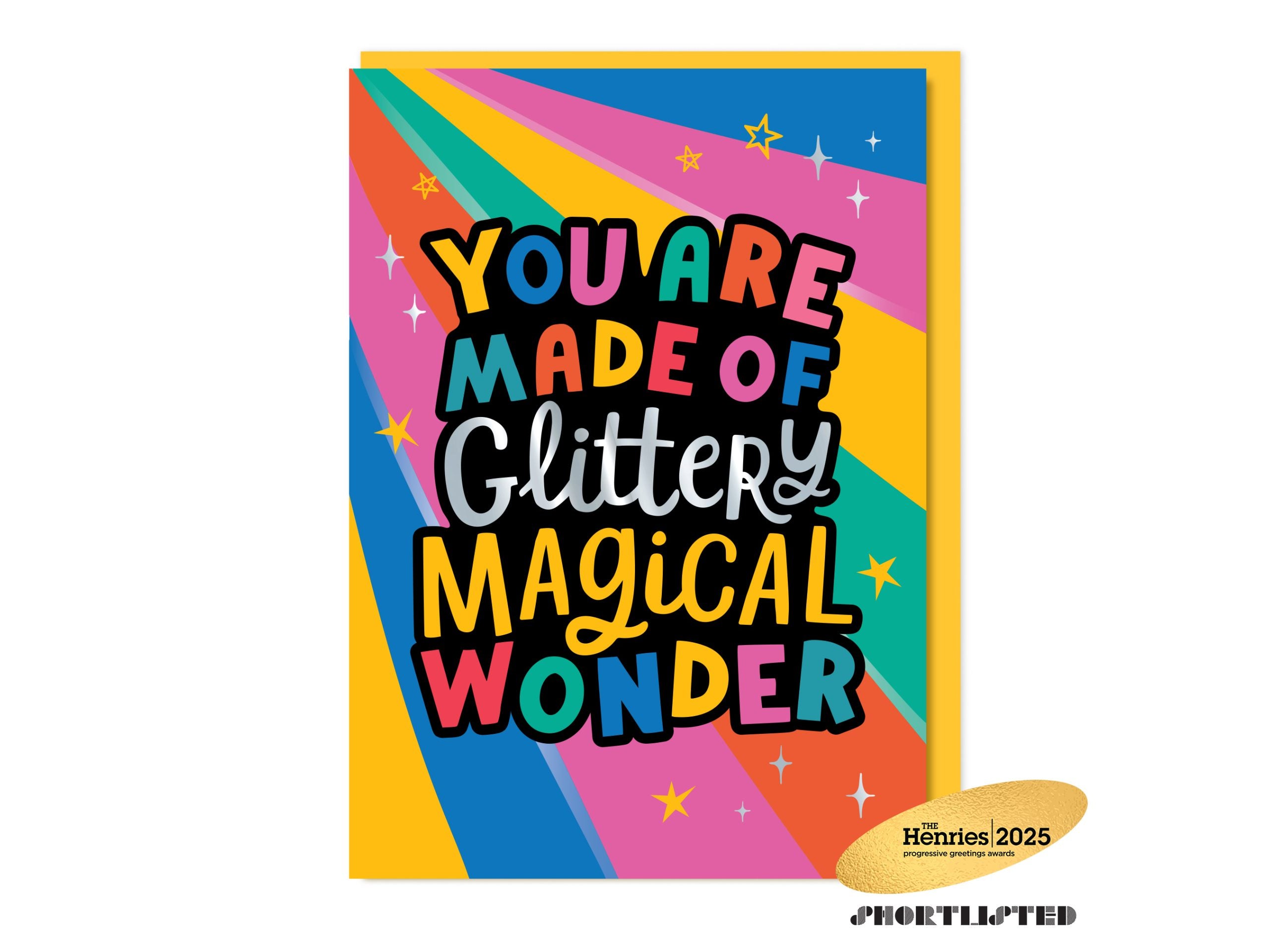 Glittery Magical Wonder - Neurodiversity Card