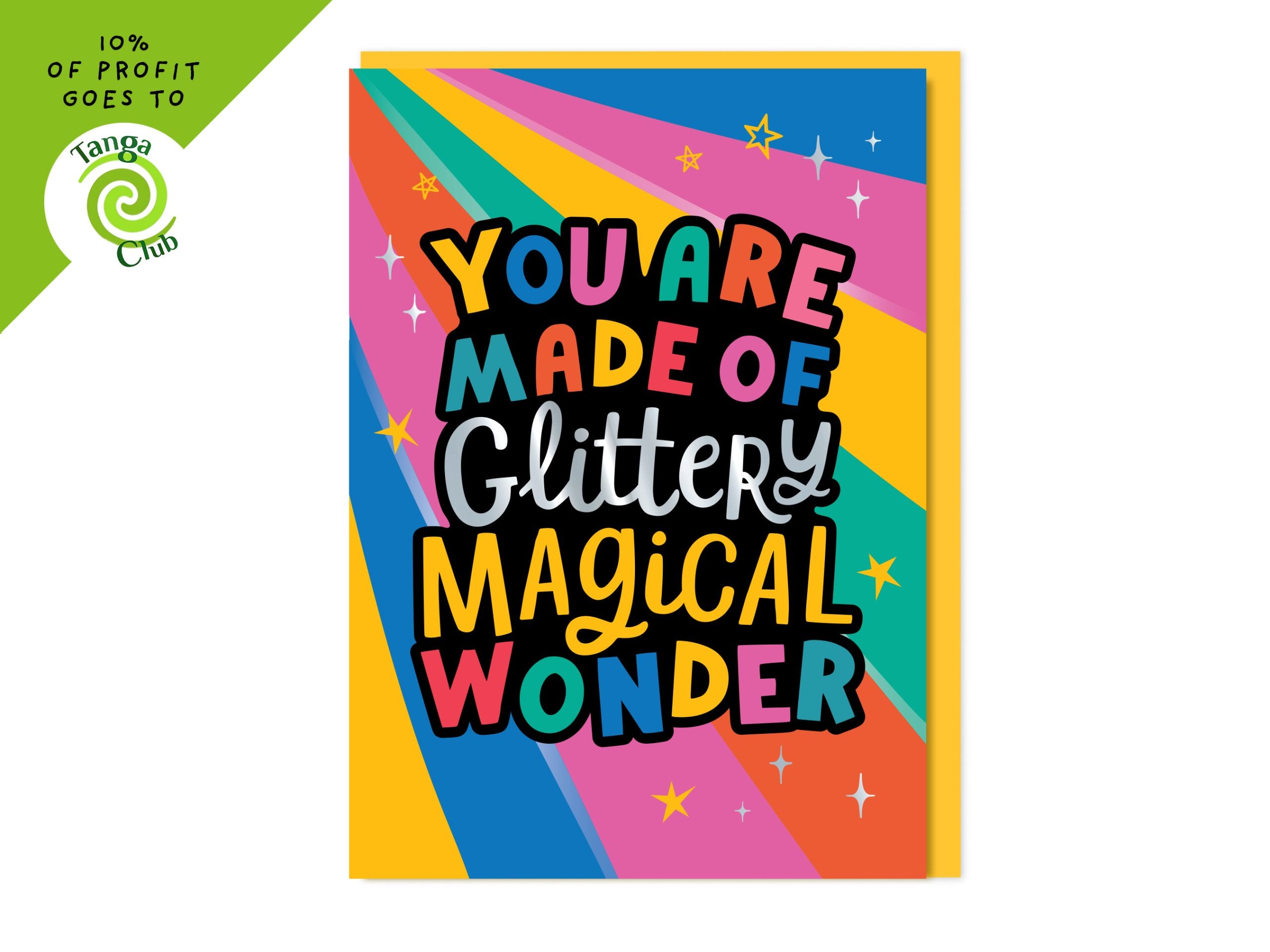 Glittery Magical Wonder - Neurodiversity Card