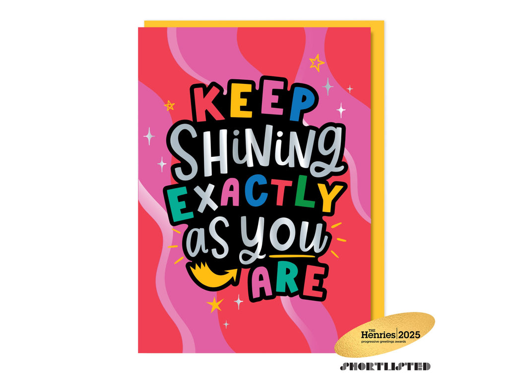 Keep Shining As You Are - Neurodiversity Card