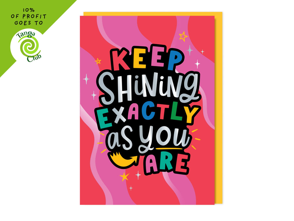 Keep Shining As You Are - Neurodiversity Card