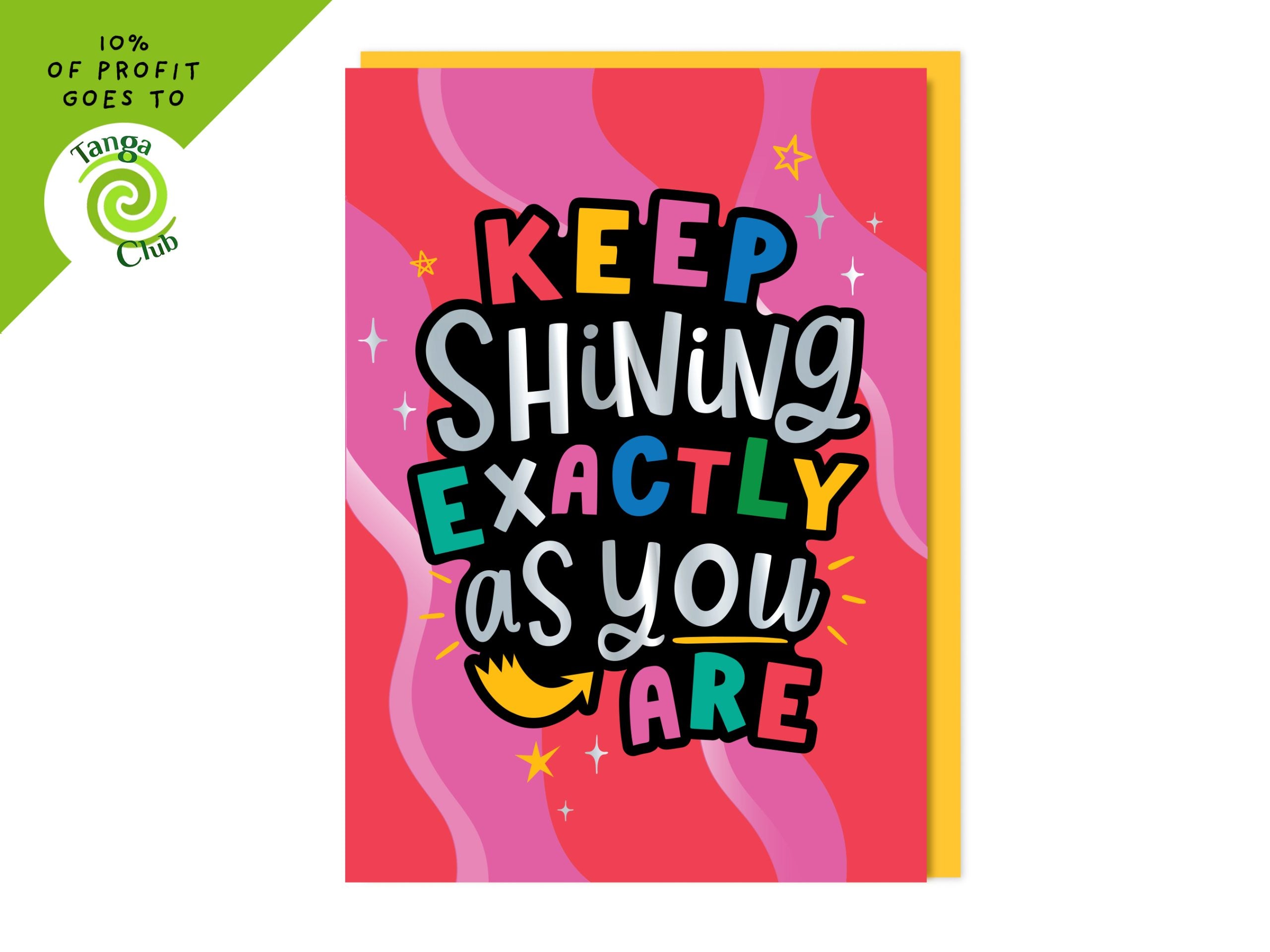 Keep Shining As You Are - Neurodiversity Card