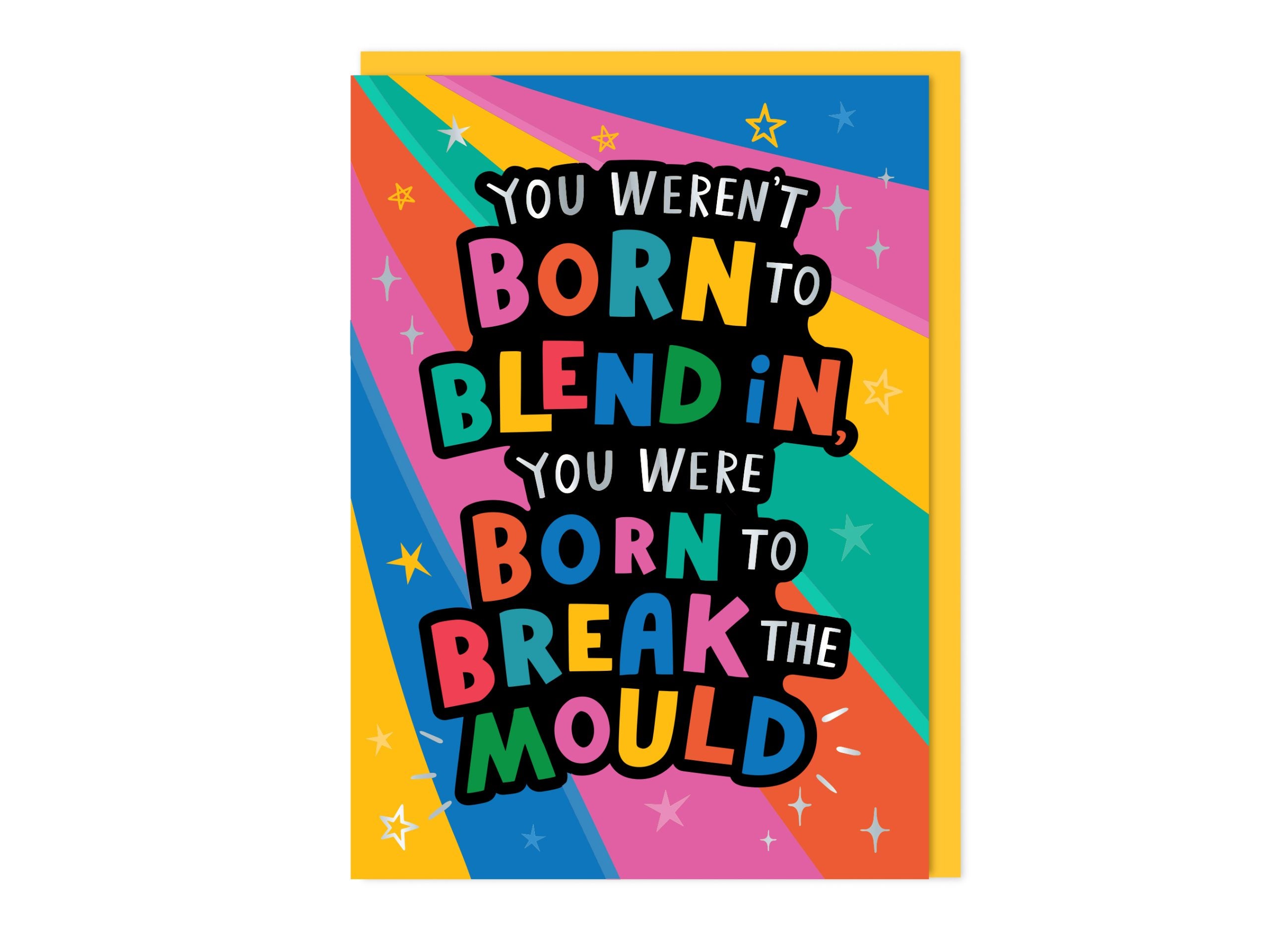 Born to Break the Mould - Neurodiversity Card