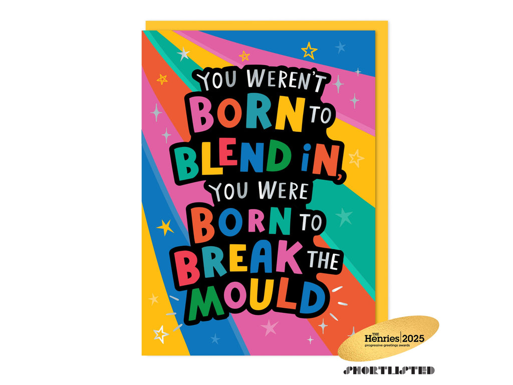 Born to Break the Mould - Neurodiversity Card