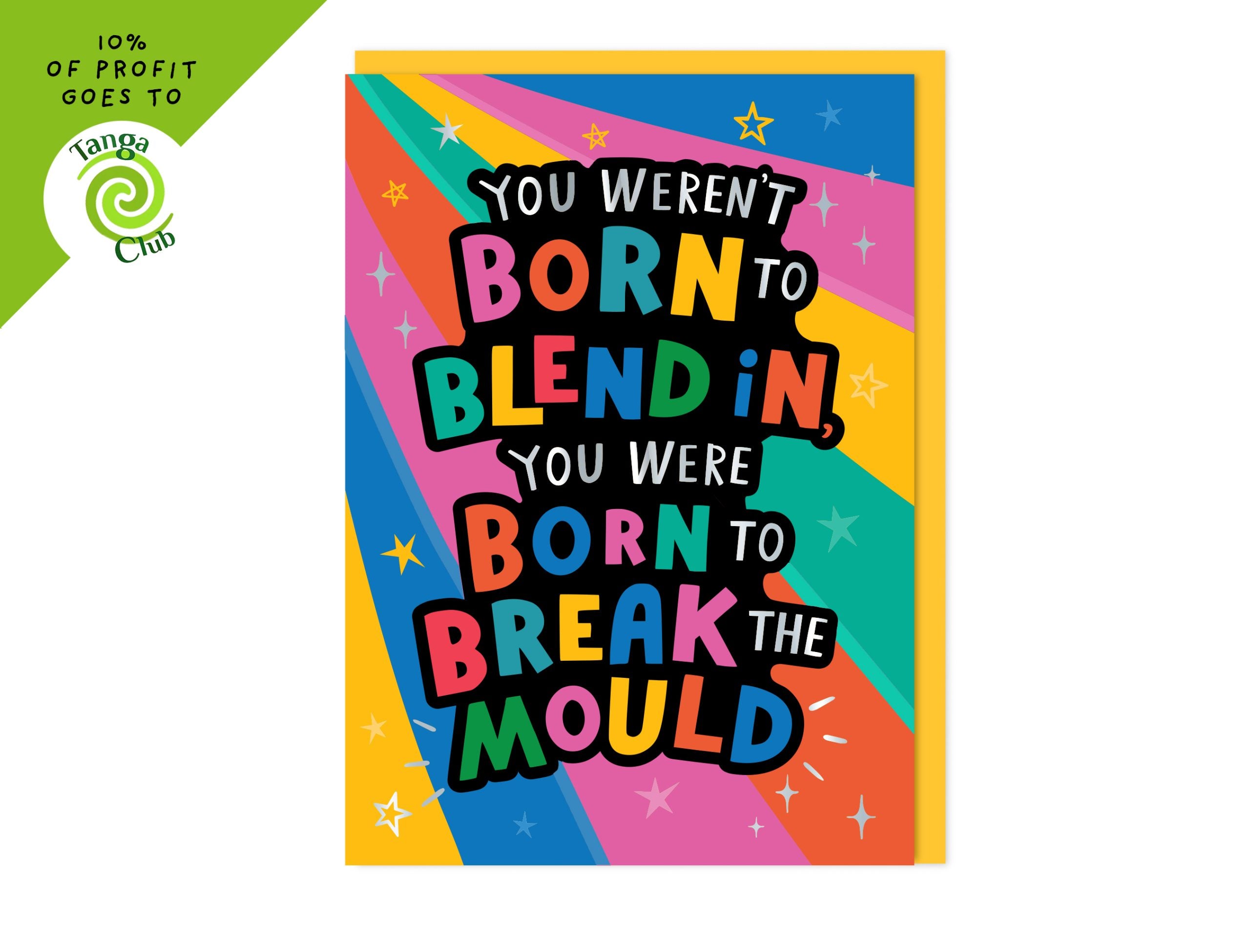 Born to Break the Mould - Neurodiversity Card