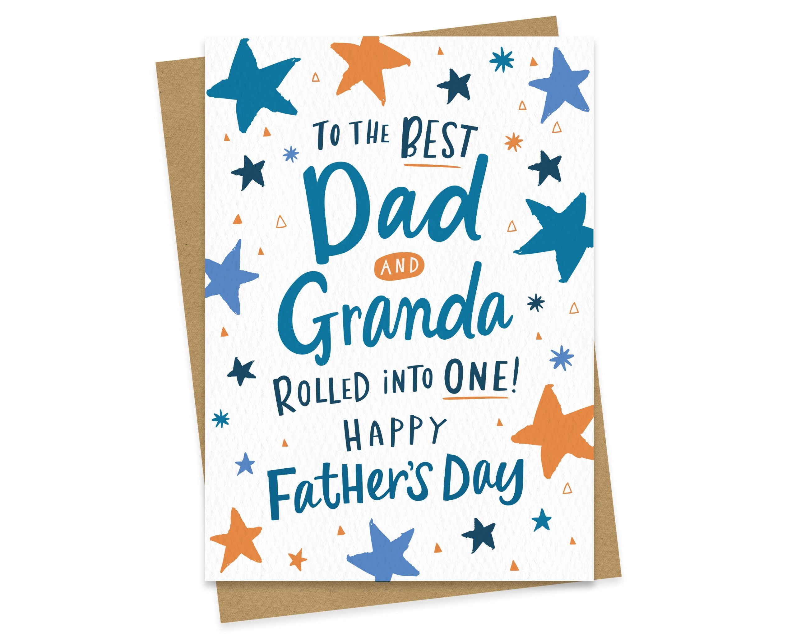 Dad & Granda Rolled into One - Father's Day Card