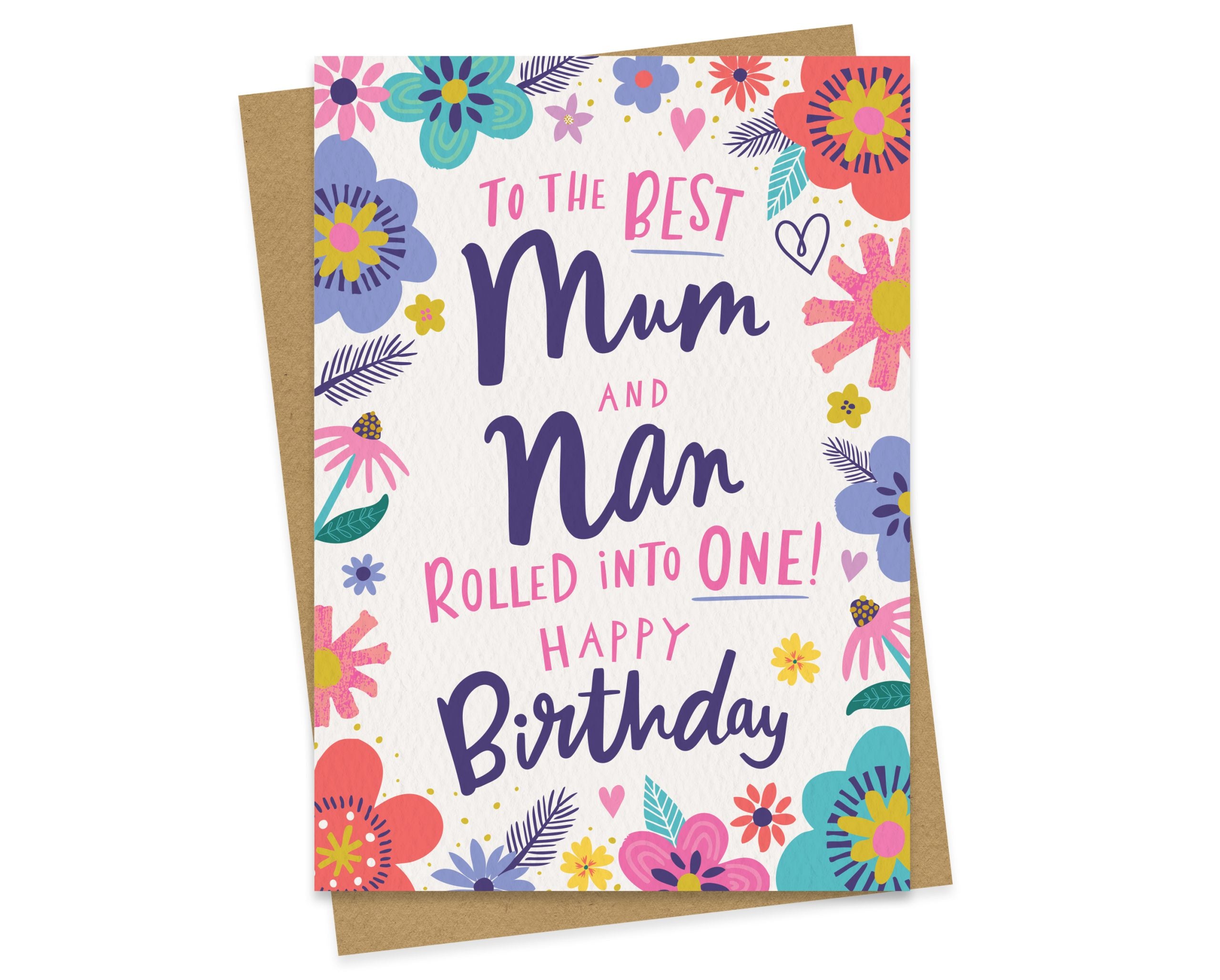 Mum and Nan Birthday Card
