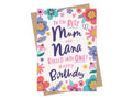 Mum and Nana Rolled into One - Birthday Card