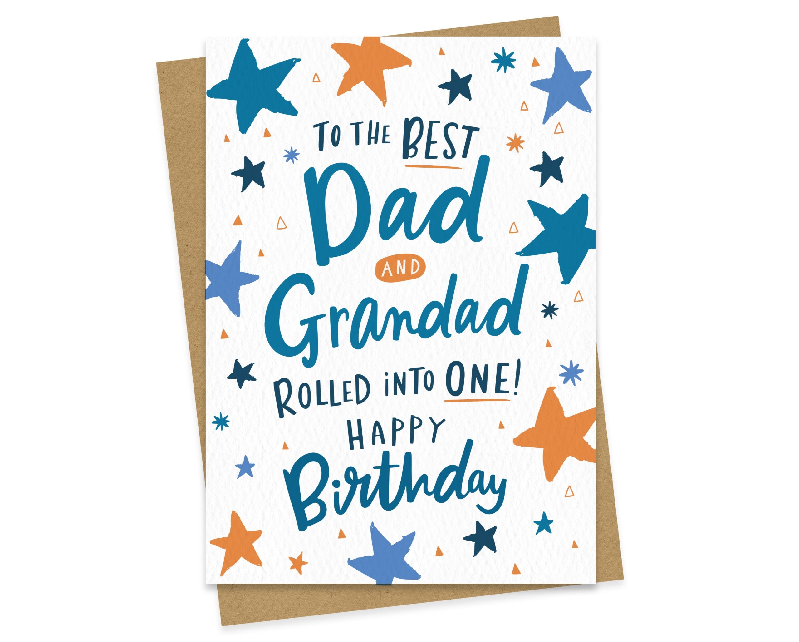 Dad & Grandad Rolled into One - Birthday Card