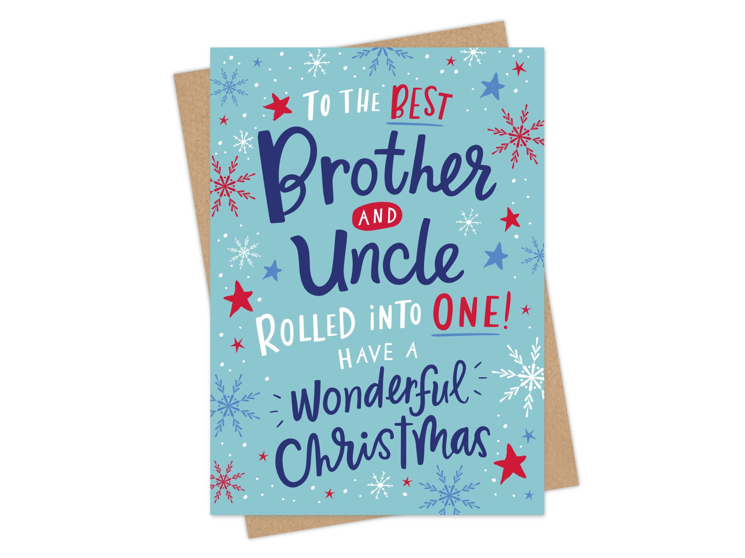 Brother and Uncle Rolled into One - Christmas Card