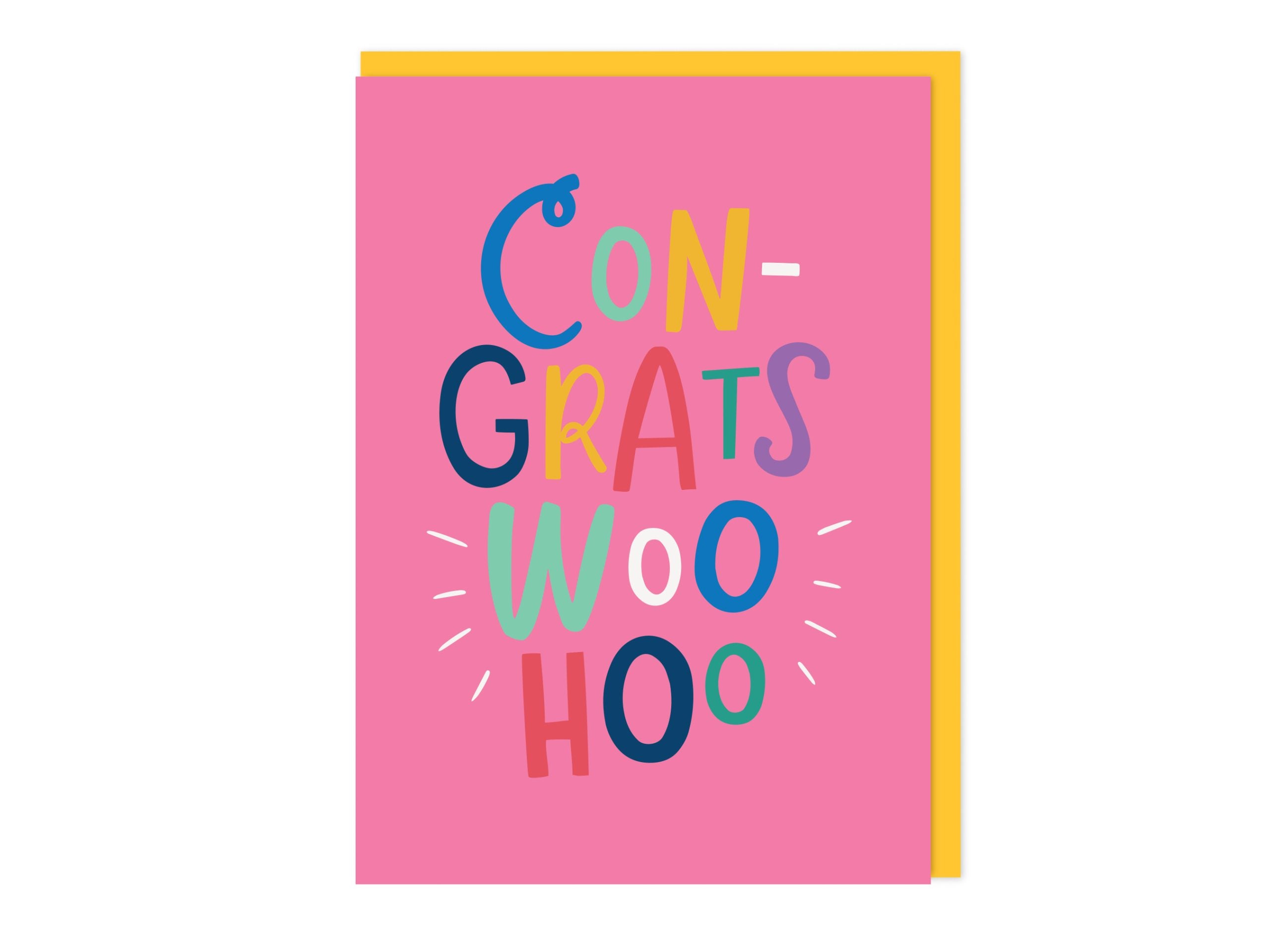 Congrats Woo Hoo - Congratulations Card