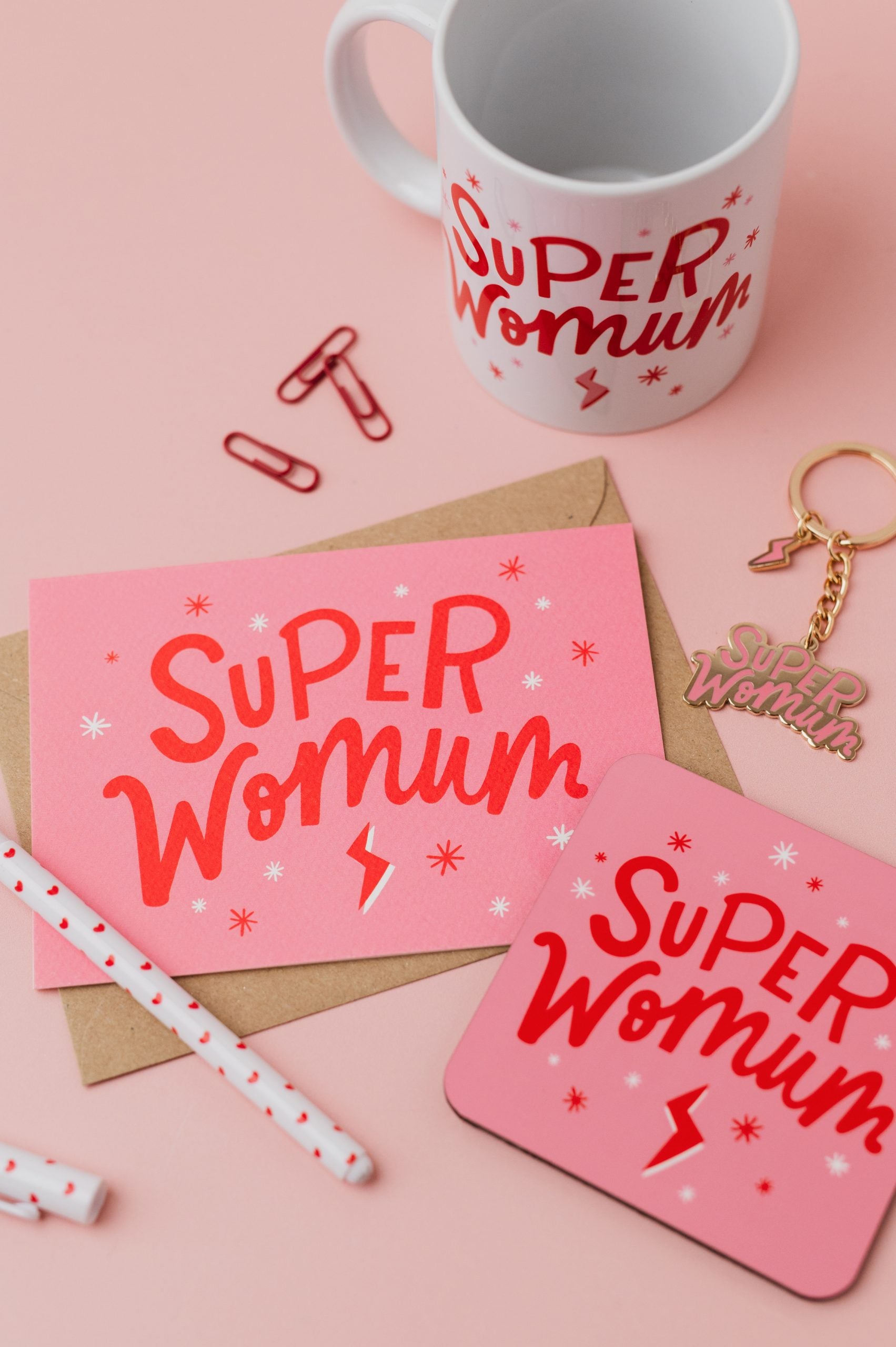 Super Womom - Female Empowerment Mom Card
