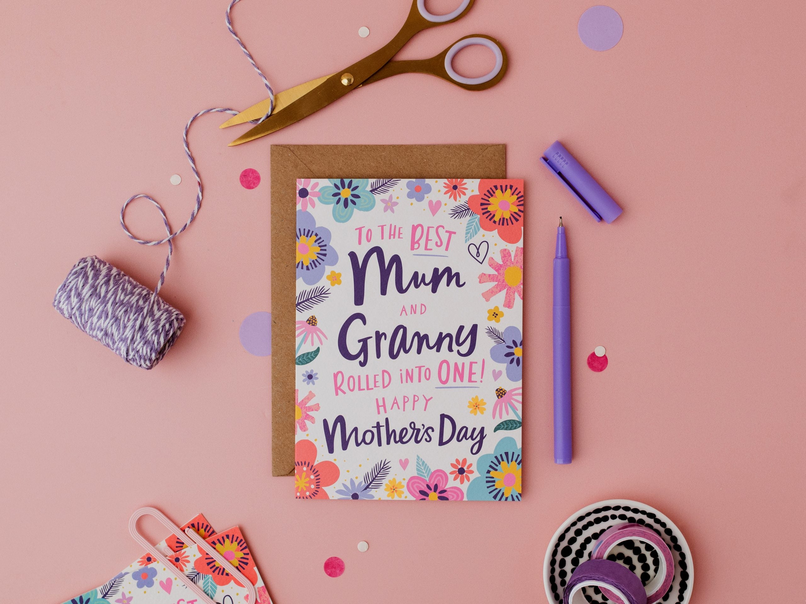 Mum & Granny Rolled into One - Mother's Day Card