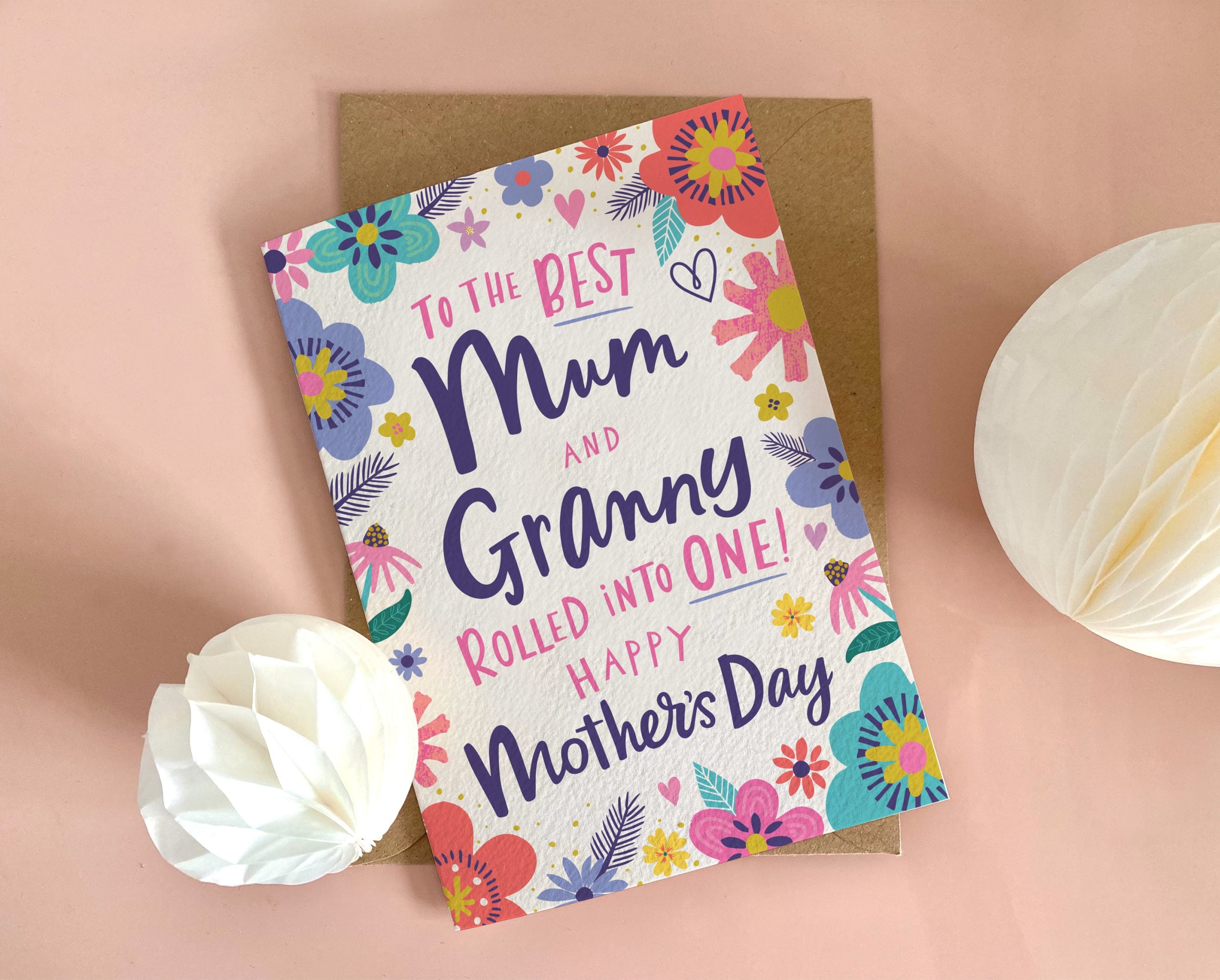 Mum & Granny Rolled into One - Mother's Day Card